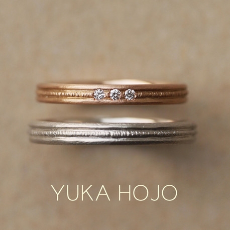 garden（ガーデン）:YUKA HOJO 結婚指輪（マリッジリング） Calm　なぎ