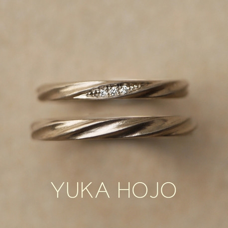 garden（ガーデン）:YUKA HOJO 結婚指輪（マリッジリング） Current　流れ