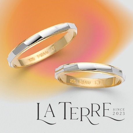 【LA TERRE】結婚指輪¥38,500～ 素材にこだわるリング
