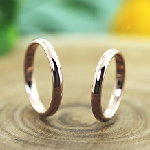 結婚指輪専門店　工房Ｒｙｏ:【つけ心地がよく日常に馴染む結婚指輪】シンプル甲丸