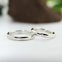 結婚指輪専門店　工房Ｒｙｏ:【普遍的なデザインを高品質のプラチナで】シンプル甲丸