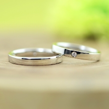 結婚指輪専門店　工房Ｒｙｏ_【流行にとらわれないレトロモダンな結婚指輪】シンプル平打ち