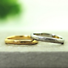 結婚指輪専門店　工房Ｒｙｏ_【職人が絶妙なバランスで仕上げる味わいのある結婚指輪】かすみ