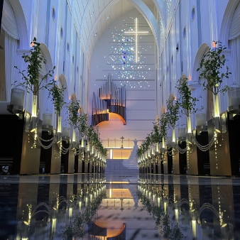 結婚式場：【月イチBIG】東北最大級大聖堂×貸切W＆婚礼試食