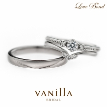 VANillA（ヴァニラ）:薬指にそっと馴染む、繊細で女性らしいデザインの結婚指輪