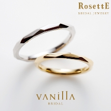 VANillA（ヴァニラ）:ダイヤ無しでも可愛い♪シンプルで普段使いのしやすい結婚指輪
