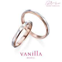 VANillA（ヴァニラ）:鍛造製法でお作りしたデザインと耐久性のどちらも兼ね備えた、価格もお手頃な結婚指輪