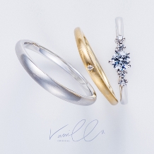 VANillA（ヴァニラ）:きらめく星のように、左手の薬指に美しく輝くようにデザインされた婚約指輪