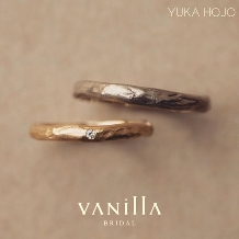 VANillA（ヴァニラ）:ハンドクラフト感溢れる、普段使いのしやすいシンプル＆おしゃれな結婚指輪