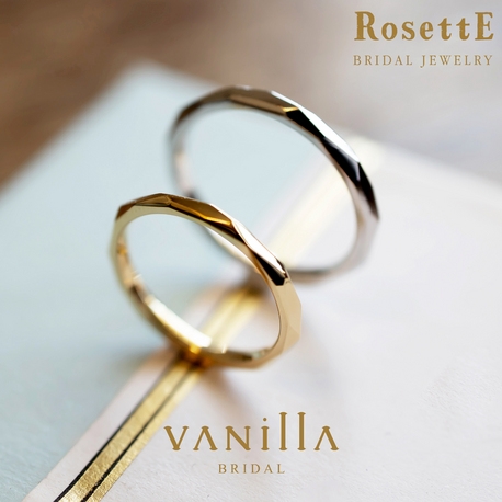 VANillA（ヴァニラ）:ダイヤ無しでも可愛い♪シンプルで普段使いのしやすい結婚指輪