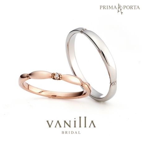 VANillA（ヴァニラ）:結婚指輪も可愛く使いたい花嫁におすすめ♪華奢で可愛い、クラシカルな結婚指輪