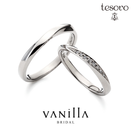 VANillA（ヴァニラ）:ペア2本で「9万円台」からお作りできる、ご予算もデザインにもこだわった結婚指輪