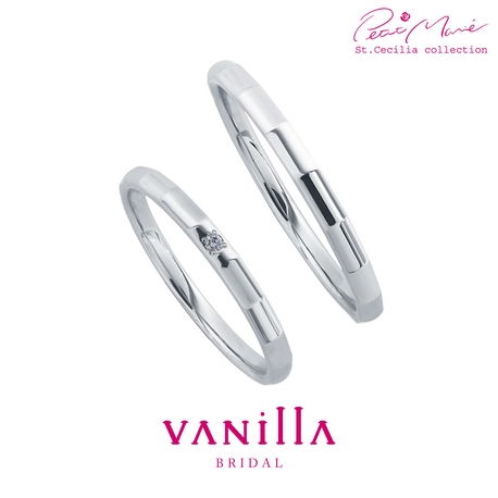 VANillA（ヴァニラ）:「コンフォートフィット仕上げ」のなめらかで安定感のあるつけ心地の新作結婚指輪