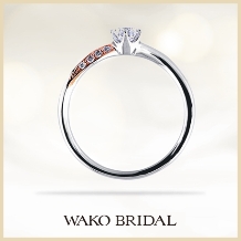 WAKO BRIDAL（和光ブライダル）:【結婚指輪との重ね付けがおすすめ！】彩