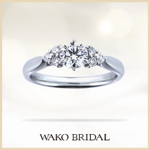 WAKO BRIDAL（和光ブライダル）:乙女心をくすぐる☆薬指にきらめく華やかリング【明鏡】
