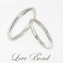 【minoru】LoveBond（Jupiter）流れるダイヤが指を綺麗に魅せる
