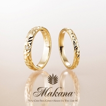 【minoru】Makana　心の込もった手彫りが特徴的なハワイアンジュエリー