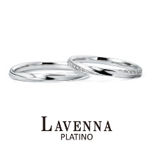LAVENNA PLATINO/バイオレットリリー/結婚指輪【アネリディギンザ】