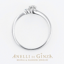 ANELLI DI GINZA／アネリディギンザ:その日に持ち帰れる！MARE 婚約指輪/Pt900/ブルーダイヤモンド