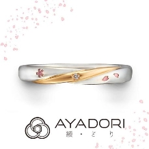 ANELLI DI GINZA／アネリディギンザ:そよぐ風が優しく桜を揺らす/おめかし/綾取り