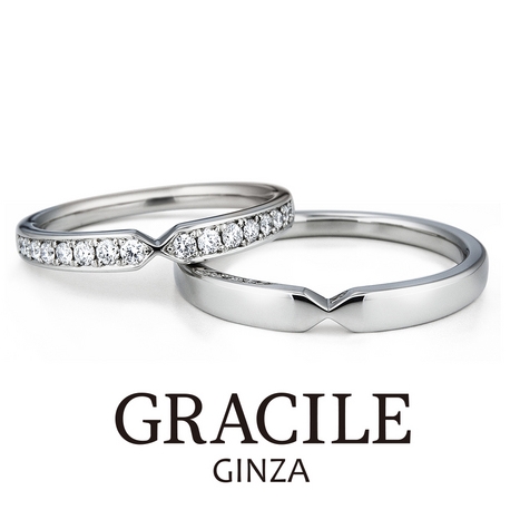 ANELLI DI GINZA／アネリディギンザ:GRACILE/duo デュオ/結婚指輪【アネリディギンザ】