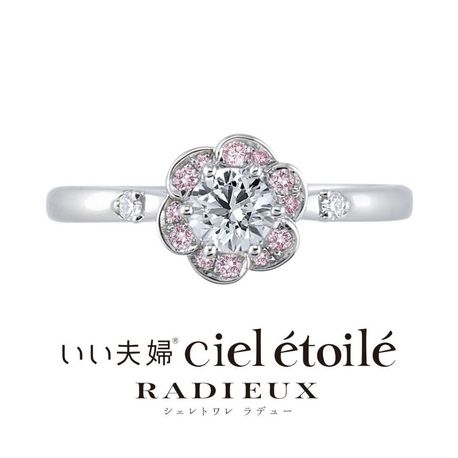 ANELLI DI GINZA／アネリディギンザ:いい夫婦ciel etoile radieux/ローズ/ピンクダイヤモンド