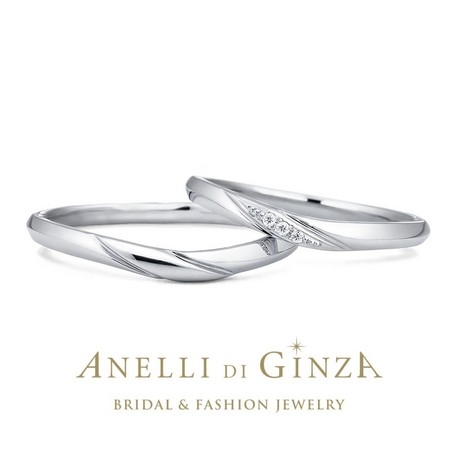 ANELLI DI GINZA/アネリディギンザ:プラチナ結婚指輪/Vincolo Dolce ヴィンコロ ドルチェ