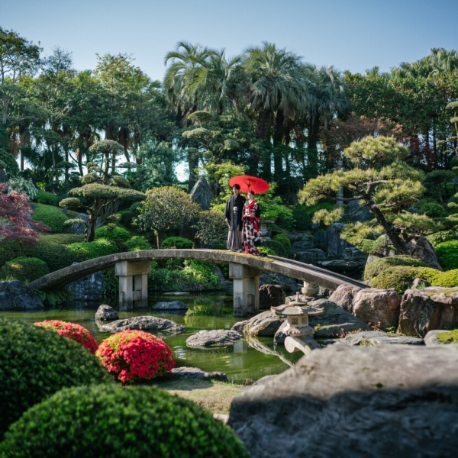 奄美の里サウスヴィラガーデン：《和の庭園＆洋のガーデン》試食付＊絶景ロケーション見学ツアー