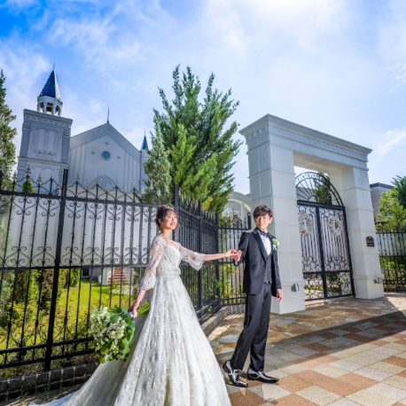 lu CREA(ル・クレア):【限定3組】個室で安心相談*豪華試食×白亜の大聖堂挙式体験