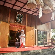 緑の迎賓館　ANGELINA（アンジェリーナ）:≪縁結び≫出雲大社御神像×敷地内独立型神殿＊友人も参加ＯＫ♪和婚プラン