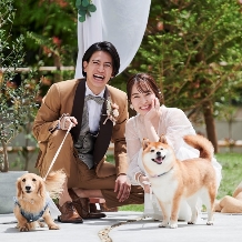 緑の迎賓館　ANGELINA（アンジェリーナ）:【新登場！ペット婚プラン】プライベートガーデン付邸宅で挙式～披露宴◎大切な１日をペットと一緒に