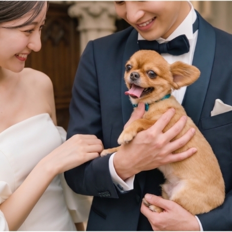 ウエディングヒル　東京ベイ幕張：【愛犬と叶える結婚式】リングドッグ×大聖堂チャペル＆会場見学
