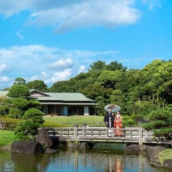 ウエディングヒル　東京ベイ幕張:【見浜園の四季を纏う】和装フォトウエディング・写真プラン