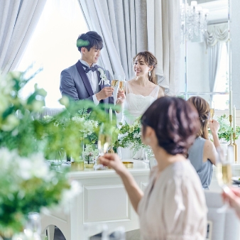 アイルマリー横浜（I’LLMARRY YOKOHAMA):〈 4カ月以内限定プラン〉家族婚プラン6名30万円～◆親族中心のお食事会検討の方へ♪