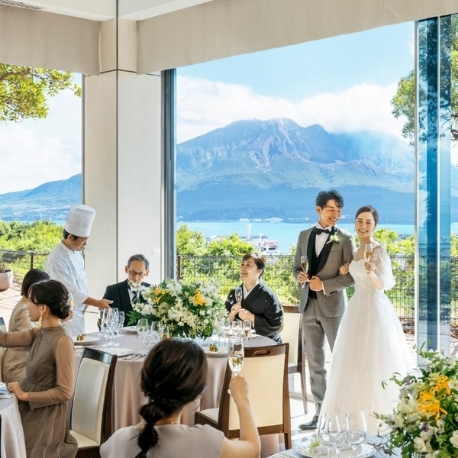 SHIROYAMA HOTEL kagoshima（城山ホテル鹿児島）：＜2件目以降の方歓迎◎＞*徹底比較!!賢く叶える結婚式*城山体験