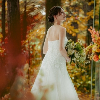 ＡＮＥＬＬＩ　軽井沢（アネーリ　軽井沢）:【26年9-11月】＜40名204万/50名224万＞紅葉×美食の秋*森一望の教会＆送迎＆ドレス２着など全部込みプラン