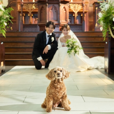 ノートルダム周南 Notre Dame SHUNAN：【愛犬と一緒にウエディング】ペット婚×おいしいと評判◎の試食