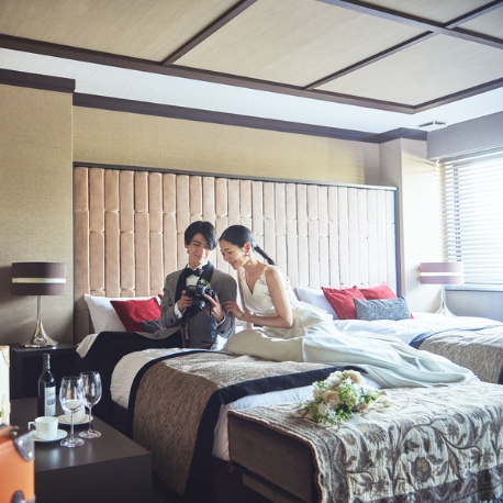 防府グランドホテル：GW初【料理半額*20大特典】憧れドレス試着×ホテル贅沢試食