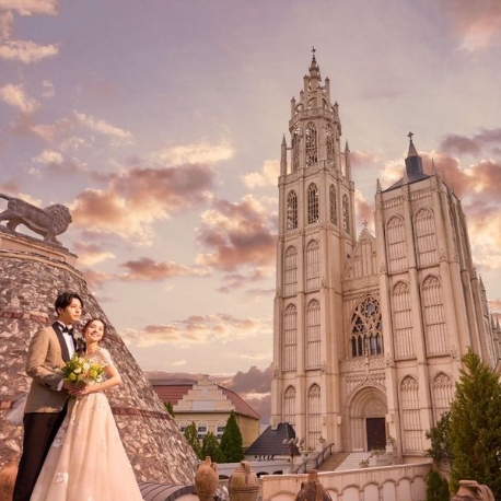 アンジェリカ・ノートルダム ANGELICA Notre Dame：月1BIG＼憧れW体験／大聖堂×ドレス試着×3会場★プレ花必見