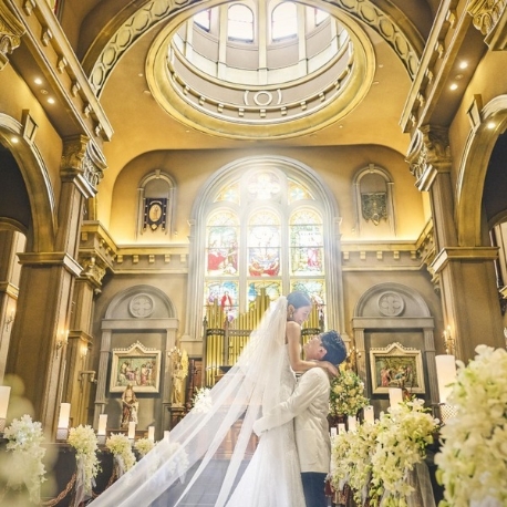 ノートルダム下関　Notre Dame SHIMONOSEKI：＜2件目以降の見学に◎＞憧れチャペル体験×見積り比較*絶品試食