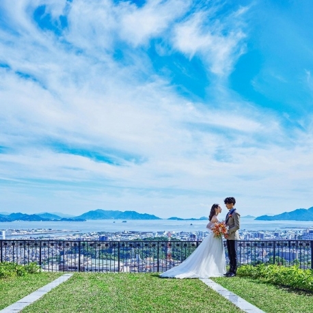 ノートルダム広島 Notre Dame HIROSHIMA：瀬戸内の絶景*空×緑×海を臨むW｜贅沢2.5万試食＆160万優待