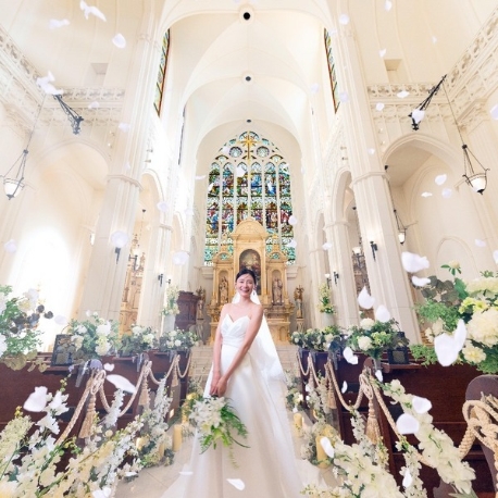 ノートルダム広島 Notre Dame HIROSHIMA：プレミアム*ドレス優待fair｜感動大聖堂*挙式体験＆黒毛和牛試食