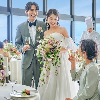 ノートルダム広島 Notre Dame HIROSHIMA:＼少人数W【30名・ALLシーズン】人気の挙式×パーティPLAN／本格挙式＆アットホームパーティ