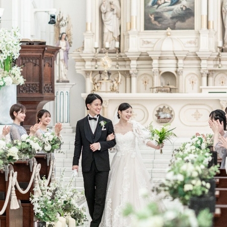 ノートルダム広島 Notre Dame HIROSHIMA：＼2年連続／オリコン顧客満足度No.1★白亜の大聖堂*感動挙式