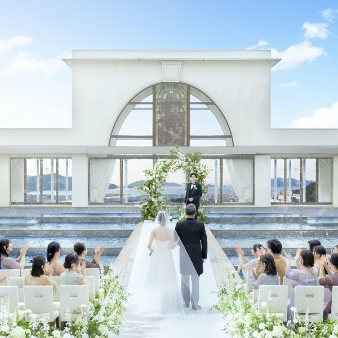 結婚式場：残2*空×海絶景リゾートW｜黒毛和牛6品試食＆160万優待*1万券付