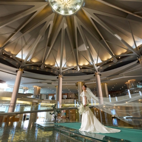 グランドプリンスホテル広島：GW◆滞在型Wフェア【最大7泊宿泊特典付】ドレス試着×本番試食