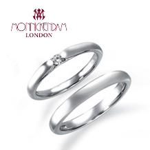 王道シンプルタイプの結婚指輪はダイヤの専門ブランド【モニッケンダム】