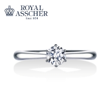 ＴＡＫＥＵＣＨＩ　ＢＲＩＤＡＬ:王室に一世紀以上愛され続ける婚約指輪【ロイヤルアッシャー】ERA251