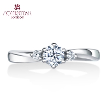 人気の3石ウェーブタイプの婚約指輪はダイヤモンドの専門ブランド【モニッケンダム】