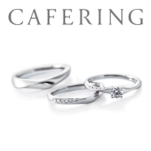 ＴＡＫＥＵＣＨＩ　ＢＲＩＤＡＬ:両サイドから流れるようにセッティングされたダイヤモンドが輝く魅力的な結婚指輪